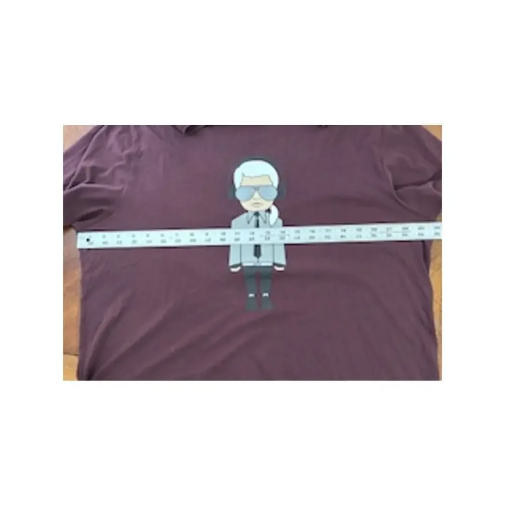 Karl Lagerfeld Paris Men's sz XL Ikonik Karl Graphic TShirt